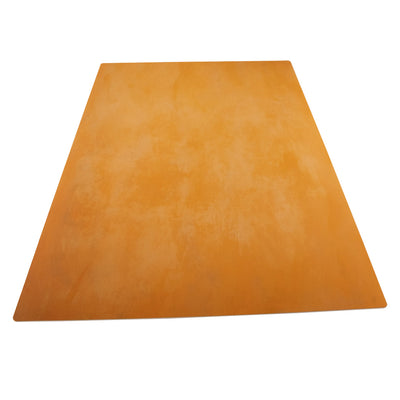 Bessie Bakes Super-Thin Smooth Orange Crush Plaster Replicated Photography Backdrop 2 Feet Wide x 3 Feet Long