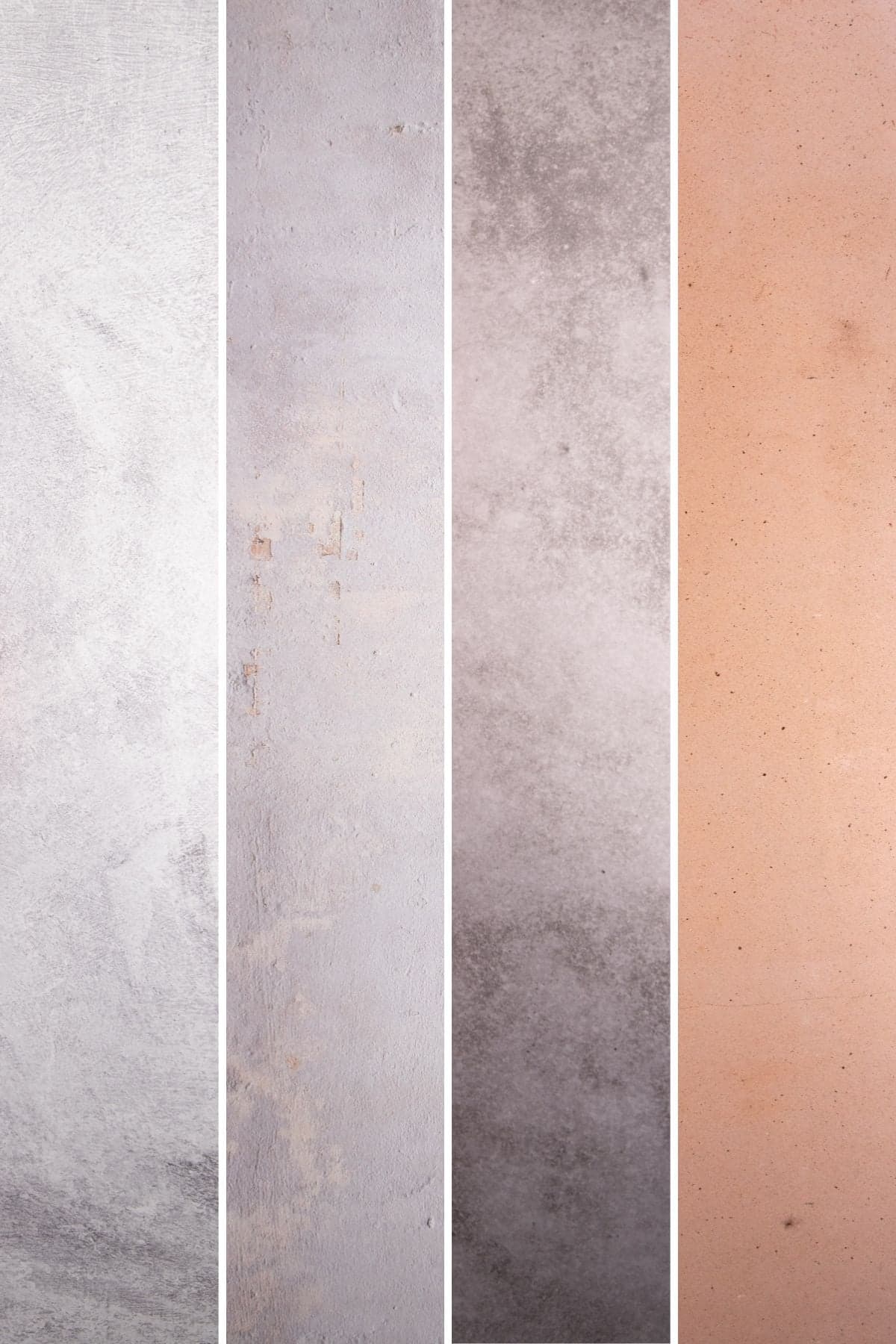 Concrete 4-Pack - roll-up photography backdrop (24x36)