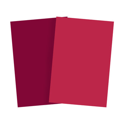 Bessie Bakes Berry Magenta Solid Color Roll-Up 2 Feet x 3 Feet Photography Backdrops 2 Pack