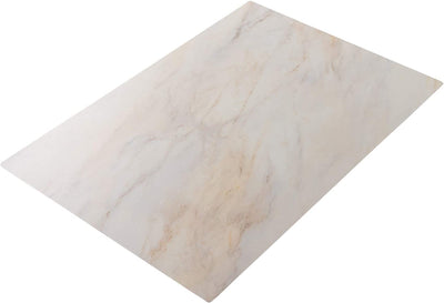 Bessie Bakes Light Beige Marble Replicated Photography Backdrop 2 Feet Wide x 3 Feet Long 3 mm Thick