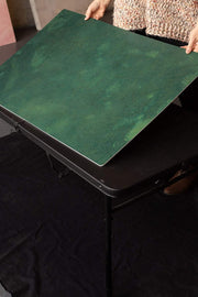 Bessie Bakes Deep Green Replicated Photography Backdrop 2 Feet Wide x 3 Feet Long 3 mm Thick