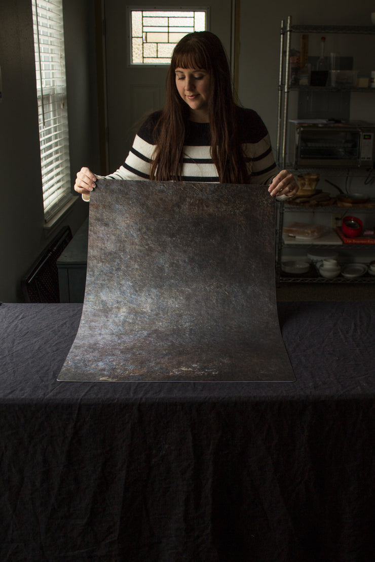 Super-Thin & Pliable Cookie Sheet Photography Backdrop 2 ft x 3 ft, Lightweight, Moisture & Stain-Resistant behind the scenes