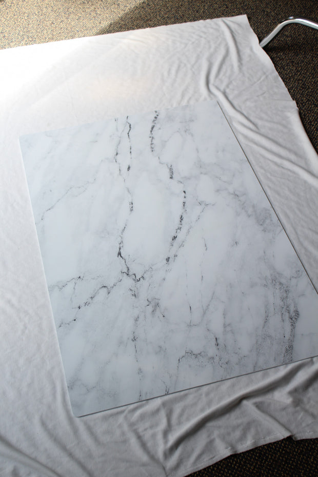 Marble Backdrop Board for Photography 2 ft x 3ft | 3 mm thick board behind the scenes
