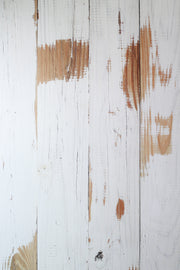 Whitewashed Reclaimed Wood Photography Backdrop 2 ft x 3 ft board | 3 mm thick